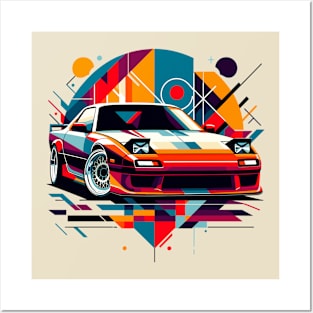 Mazda RX7 Posters and Art